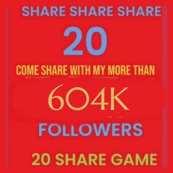 ❤️❣️❤️SHARE 20 ITEMS RANDOMLY WITH MY MORE THAN 604K FOLLOWERS❤️❣️❤️ - Picture 1 of 1